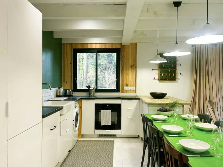 Location de vacances pour 7 personnes, avec terrasse et jardin, adapté aux familles à Saint-Paul-en-Born - 4