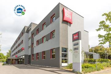 Hôtel pour 2 personnes, avec terrasse, animaux acceptés à Meyrin