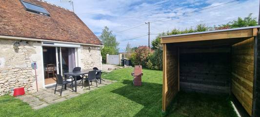 Gîte pour 4 personnes, avec terrasse et jardin dans le Loir-et-Cher