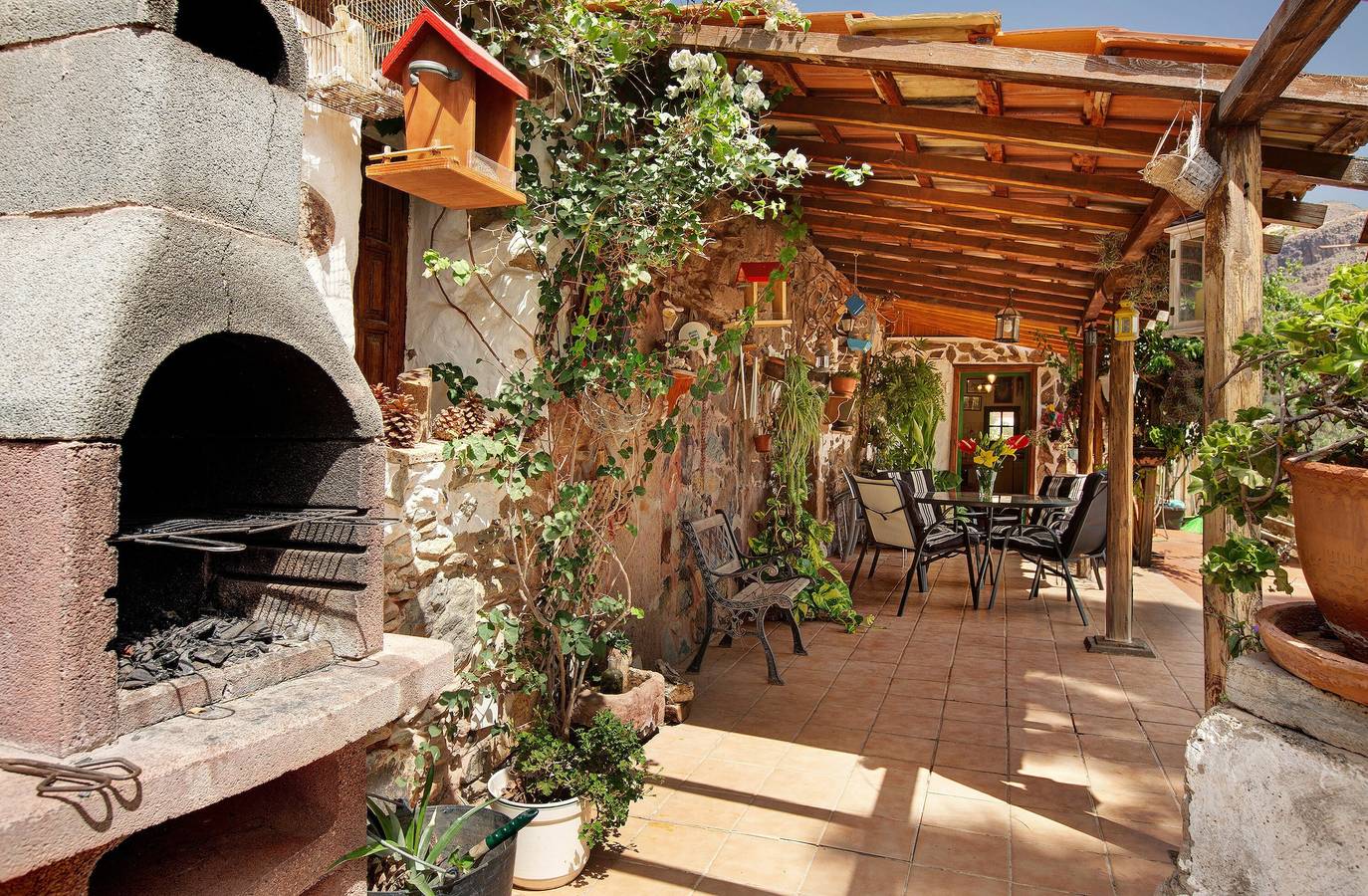 Maison de vacances "Casa Los Pinos" avec terrasse et vue sur la montagne in Gran Canaria Est