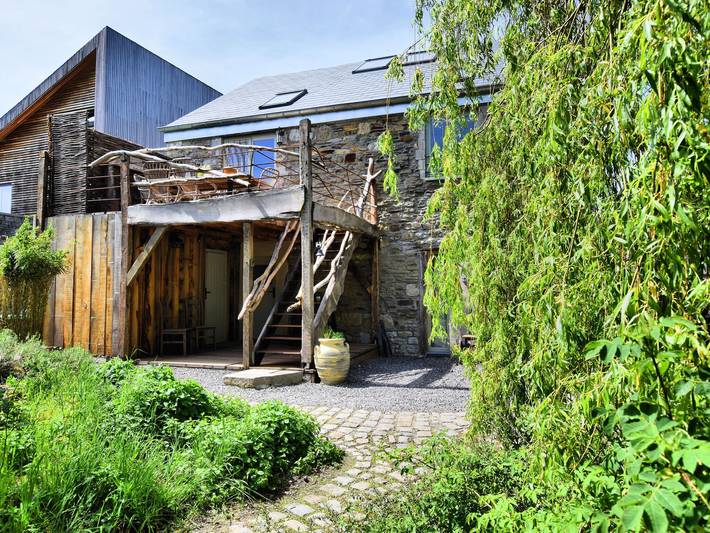 Ferme pour 7 personnes, avec Terrasse ainsi que Jardin et Sauna à Durbuy