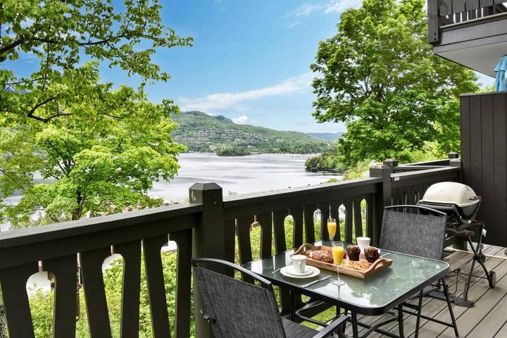 Apartamento de vacaciones para 6 personas, con vistas al lago además de vistas y terraza - 1