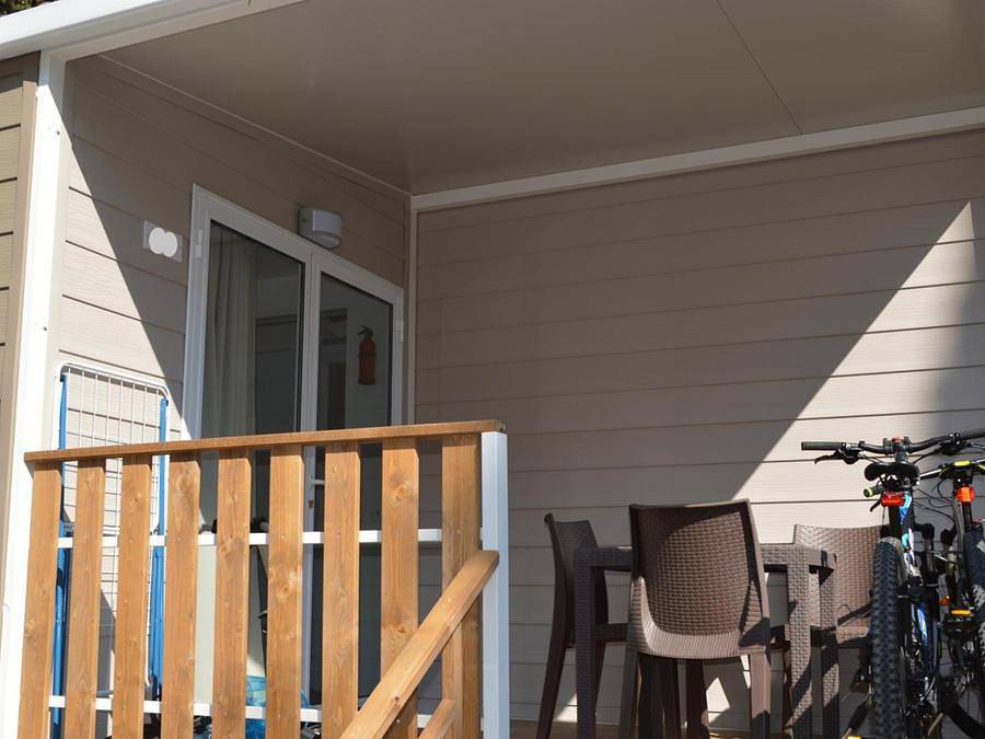 Camping Village Mugello Verde - Casa mobile 2 persone - Casa mobile - Accessibile alle persone a mobilità ridotta (2 persone comprese - 2 persone in più possibili con supplemento, contattare il campeggio) in Scarperia e San Piero, Firenze province