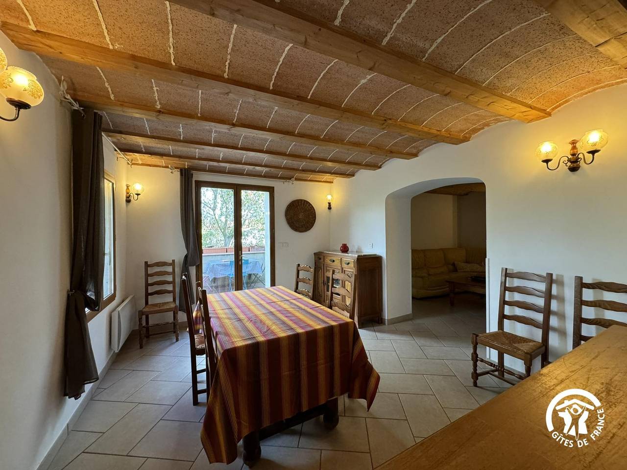 Gîte für 8 Personen mit Garten in Villelongue-dels-Monts, Céret und Umgebung