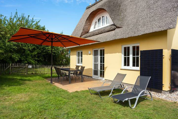 Ferienhaus für 5 Personen, mit Sauna und Garten, mit Haustier