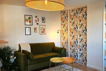 Gîte pour 4 personnes, avec balcon et vue à Sotteville-lès-Rouen