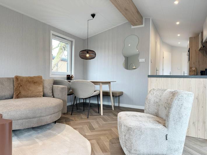 Chalet für 4 Personen, mit Terrasse und Seeblick sowie Garten in Nordholland - 4