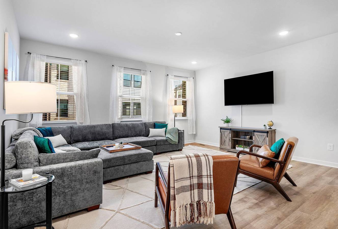 Schöne, fußläufig erreichbare 3-Zimmer-Wohnung in einem Vorort von Richmond in Chesterfield County