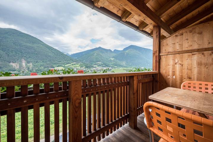 Ferienwohnung für 4 Personen, mit Garten und Balkon