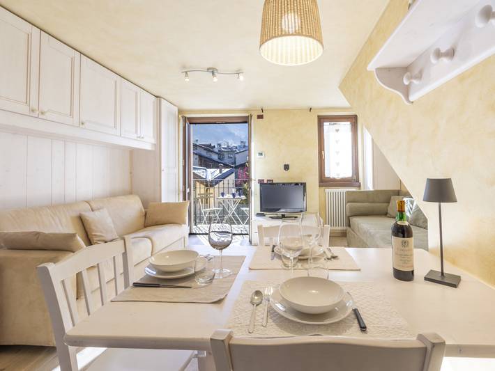 Gîte pour 2 personnes, avec balcon dans Bormio - 4