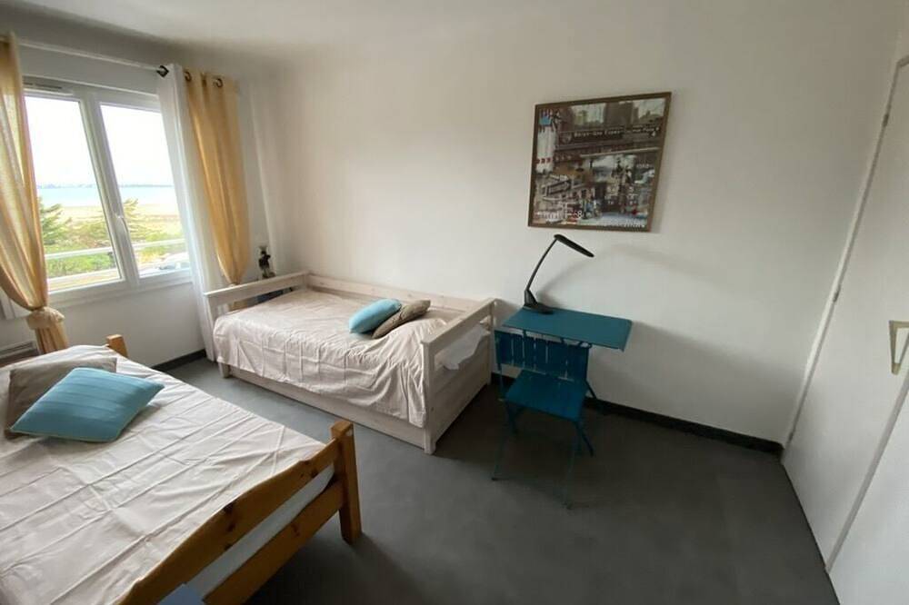 Appartement entier, Appartement 4 personnes avec 2 chambres - vue mer et centre ville à pied in Saint-Brevin-les-Pins, Côte de Jade
