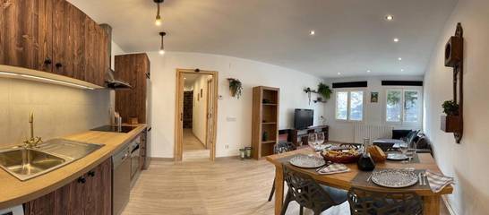 Gîte pour 6 personnes, avec vue et jardin à Sort