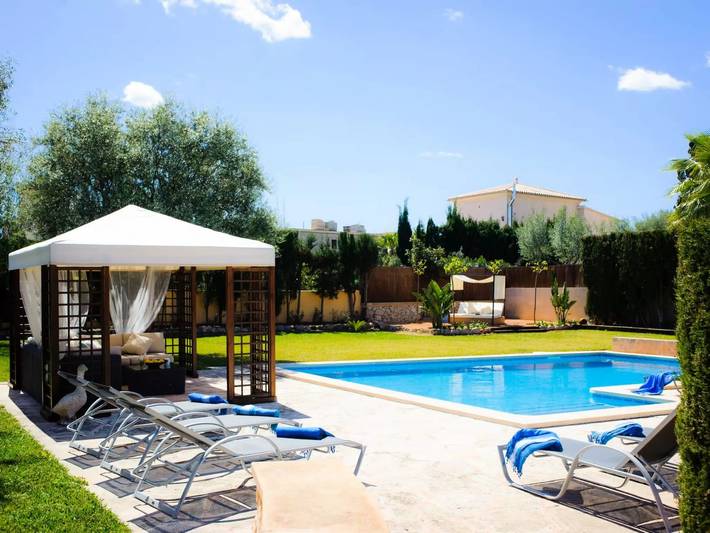 Finca mit Pool für 8 Personen, mit Garten und Pool sowie Terrasse in Portocolom - 3