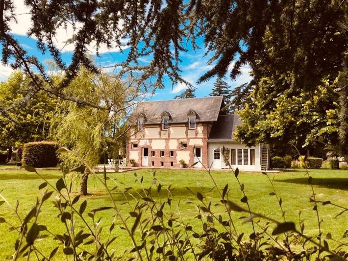 Gîte pour 5 personnes, avec vue et jardin à Marolles