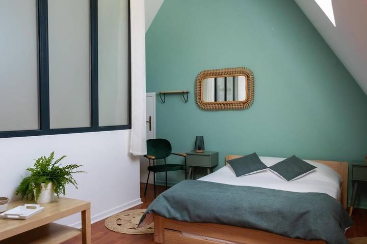 Maison d’hôte pour 3 personnes, avec jardin et piscine ainsi que sauna et vue dans Oise - 4