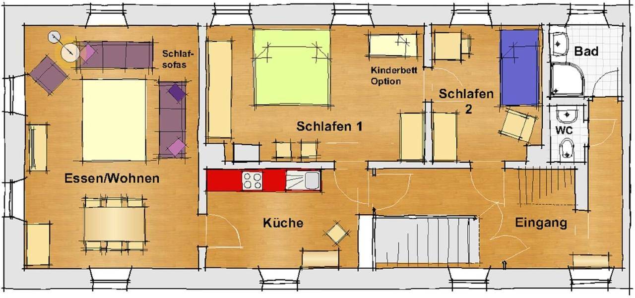Ganze Wohnung, Apartment in Berg (Oberfranken), Landkreis Hof