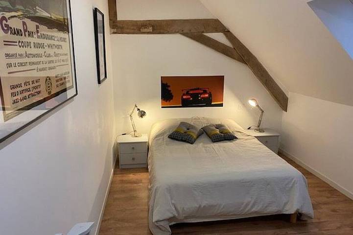 Gîte pour 11 personnes, avec piscine et jardin dans Parennes