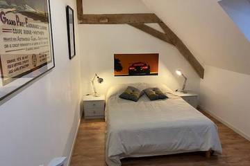 Gîte pour 11 personnes, avec jardin et piscine dans Parennes