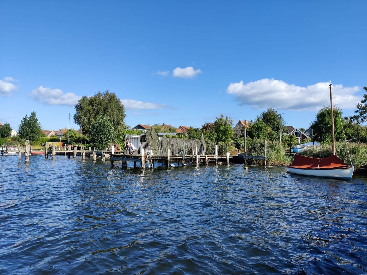 Holiday Apartment 'Bullerbü Ferienhäuschen Arnis' with Private Terrace and Own Garden in Arnis, Kappeln and surroundings