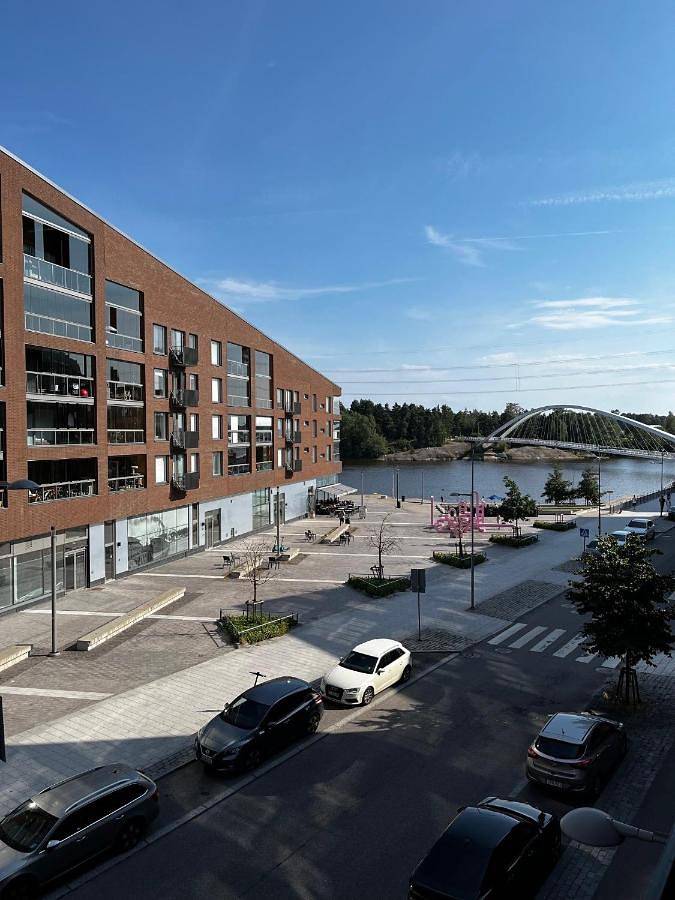 Ferienwohnung für 6 Personen, mit Balkon und Sauna sowie Ausblick in Helsinki