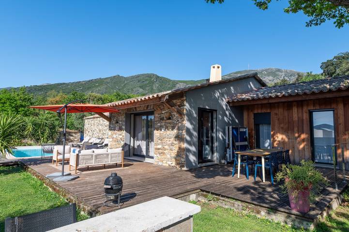 Ferienhaus für 8 Personen, mit Balkon und Garten auf Korsika - 2