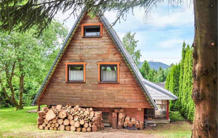 Chalet für 4 Personen, mit Garten und Terrasse sowie Sauna, mit Haustier im Thüringer Wald - 2