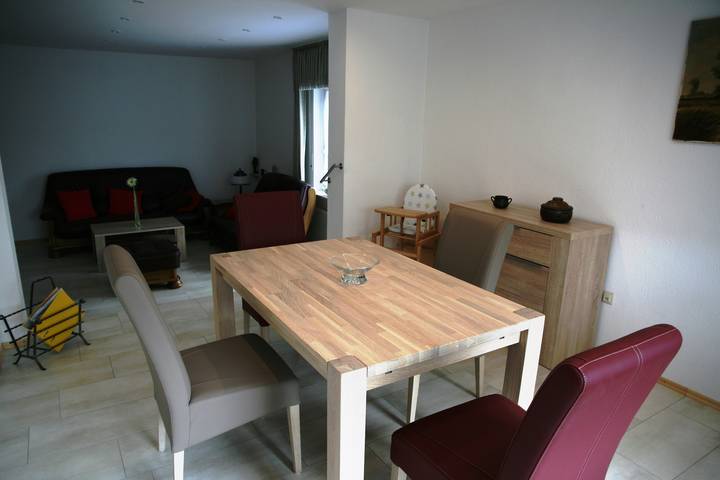 Ferienwohnung für 2 Personen, mit Balkon/Terrasse und Terrasse sowie Garten in Haltern am See