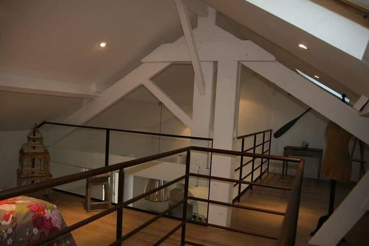 Appartement entier, La Grand Voile: Spacieux loft lumineux - coeur Vieil Antibes -100 m mer&remparts in Antibes, Côte méditerranéenne (France)
