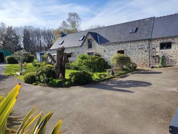 Chambre d’hôte pour 2 personnes, avec terrasse et jardin à Guidel