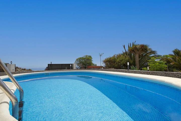 Casa de vacaciones para 4 personas, con vistas además de jardín y piscina, Se admiten mascotas en La Palma - 4