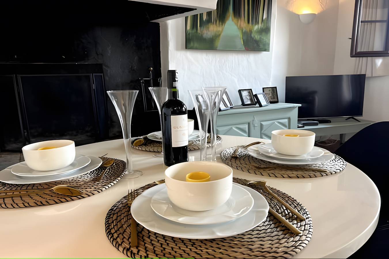 Ganze Wohnung, Appartement 'Les 3 Vues' mit Meerblick und Wlan in Tourrettes-sur-Loup, Cannes und Umgebung