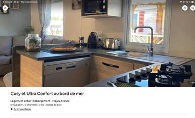 Camping pour 2 personnes, avec jacuzzi ainsi que terrasse et piscine, animaux acceptés à Fréjus