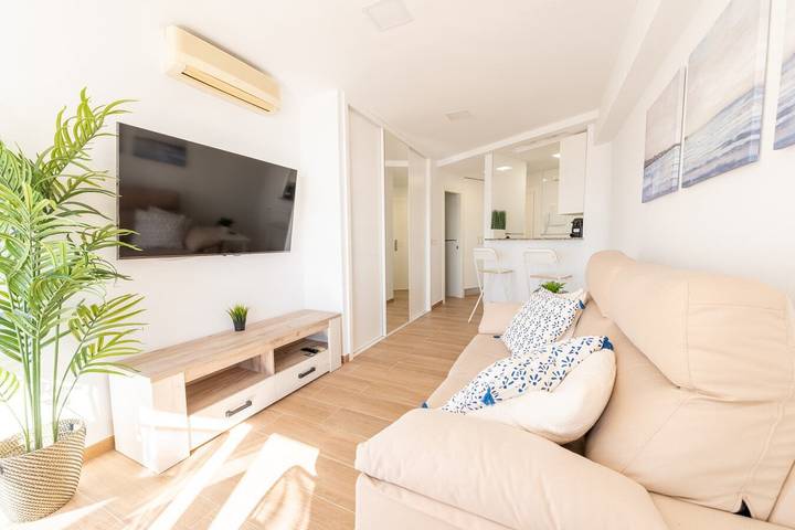 Ferienwohnung für 3 Personen, mit Meerblick und Kinderpool sowie Pool in Algarrobo - 4