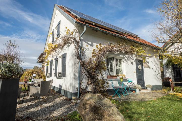 Ferienhaus für 5 Personen, mit Garten