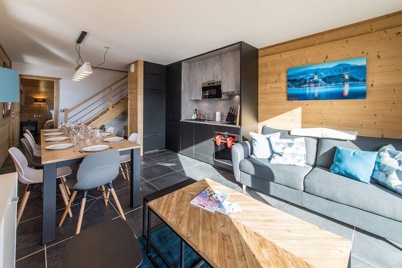 Geheel appartement, Vakantieappartement voor 10 personen met balkon in La Toussuire, Fontcouverte-la Toussuire