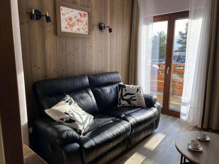 Chalet pour 4 personnes, avec balcon et sauna à Risoul