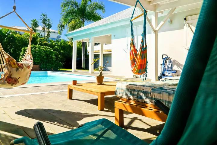 Villa pour 6 personnes, avec piscine et jardin en Guadeloupe - 3