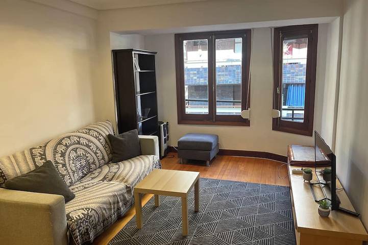 Location de vacances pour 3 personnes, avec balcon, animaux acceptés à San Sebastian