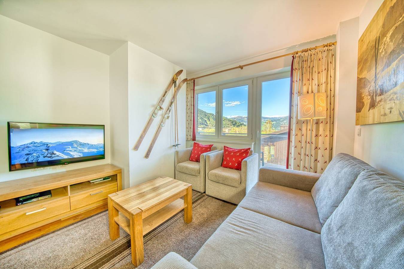 Geheel appartement, Vakantieappartement voor 8 personen met balkon in Kaprun, Kitzbüheler Alpen