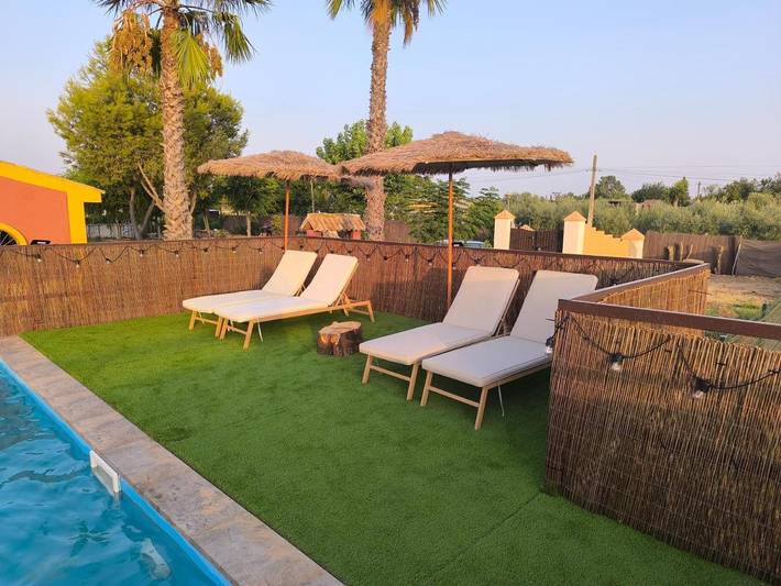 Apartamento de vacaciones para 4 personas, con vistas al lago y piscina además de terraza y jardín, Se admiten mascotas - 1