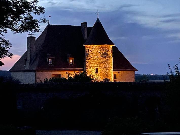 Maison d’hôte pour 2 personnes, avec Terrasse ainsi que Jardin et Vue