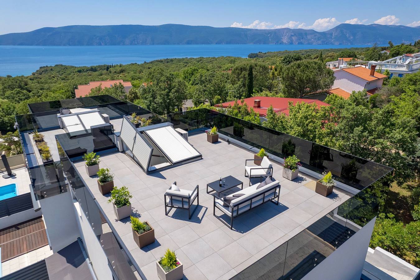 Modern Holiday House Jadranka With Pool in Pinezici, Krk