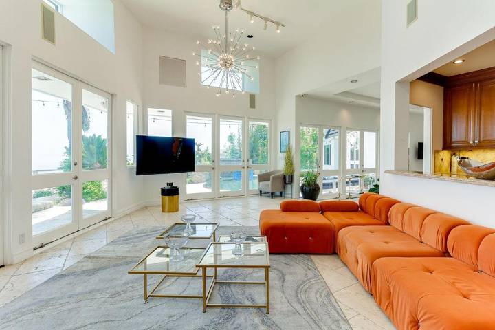 Villa pour 12 personnes, avec piscine et vue ainsi que jardin et sauna à Los Angeles - 4