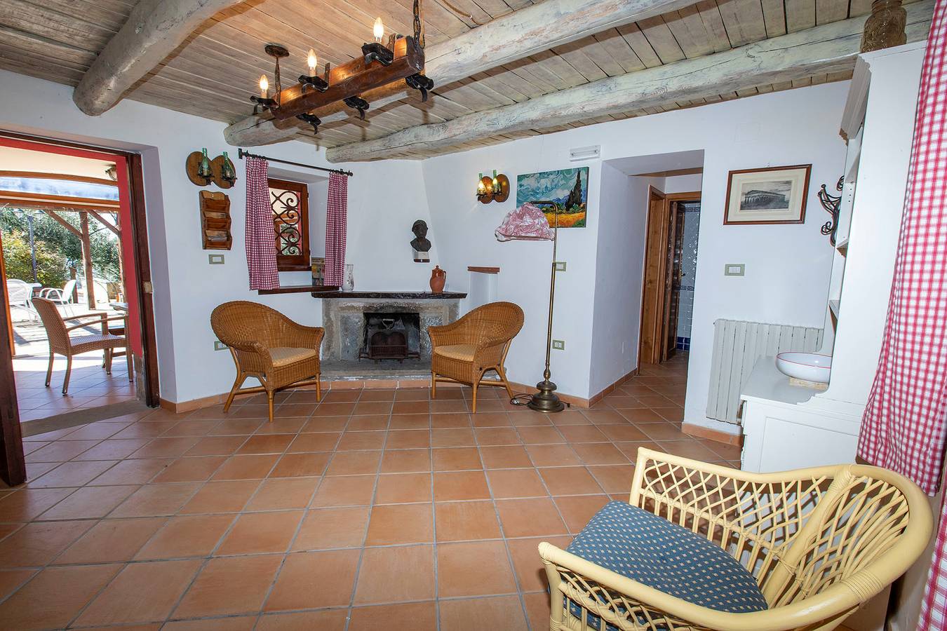Villa La Ginestra in Pisciotta, Cilento Coast
