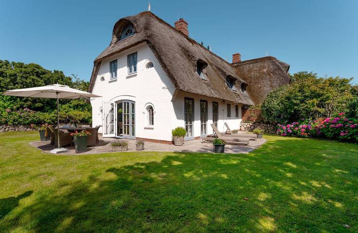 Ferienhaus für 4 Personen, mit Sauna und Garten auf Sylt