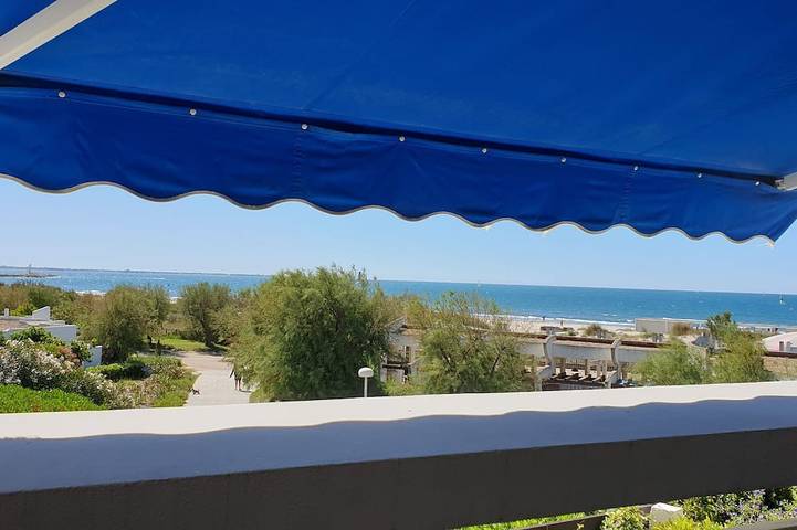 Location de vacances pour 8 personnes, avec Terrasse à La Grande-Motte