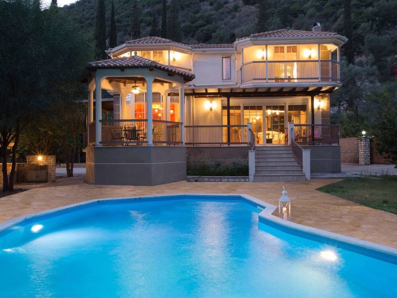 Villa Rina in Nydri, Griechenland