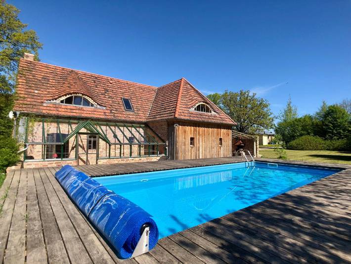 Ferienhaus für 8 Personen, mit Garten und Terrasse sowie Sauna in Usedom Stadt