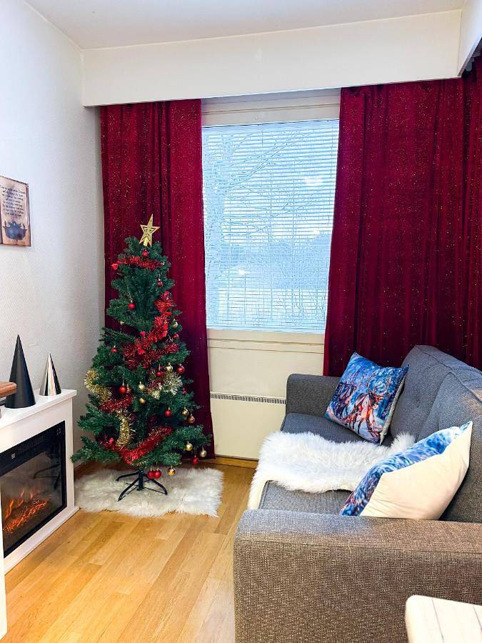 Cabaña para 12 personas, con terraza en Rovaniemi