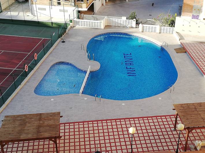 Ferienwohnung für 2 Personen, mit Balkon und Meerblick, kinderfreundlich in Gandia - 4